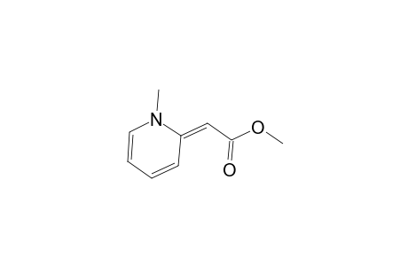 Acetic acid, (1-methyl-2(1H)-pyridinylidene)-, methyl ester