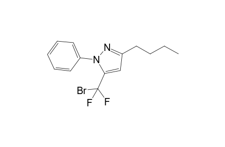 5-(Bromodifluoromethyl)-3-butyl-1-phenyl-1H-pyrazole
