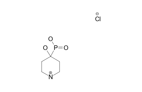 (4-HYDROXYPIPERIDIN-4-YL)-PHOSPHINIC_ACID_HYDROCHLORIDE