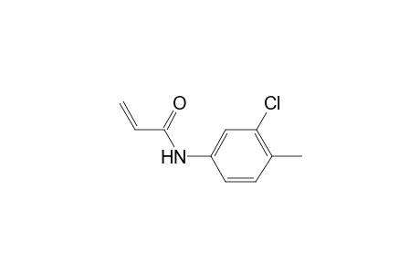 N-(3-chloranyl-4-methyl-phenyl)prop-2-enamide