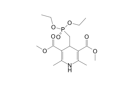 Dimethyl 4-[(diethoxyphosphoryl)methyl]-2,6-dimethyl-1,4-dihydro-3,5-pyridinedicarboxylate