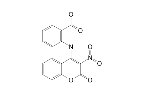 2-[(3-NITRO-2-OXO-2H-CHROMEN-4-YL)-AMINO]-BENZOIC-ACID