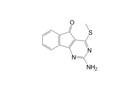 2-Amino-4-methylsulfanylindeno[1,2-d]pyrimidin-5-one