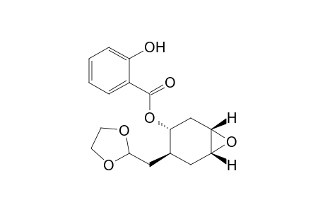 (1S,3R,4S,6R)-4-((1,3-dioxalan-2-yl)methyl)-7-oxabicyclo[4.1.0]heptan-3-yl 2-hydroxybenzoate