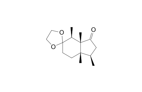 1,4,5,9-Tetramethyl-8-spiro-2',5'-dioxabicyclo[4.3.0]non-3-en-2-one
