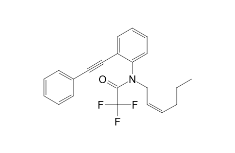 (Z)-O-(Phenylethynyl)-N-(2-hexen-1-yl)trifluoroacetanilide