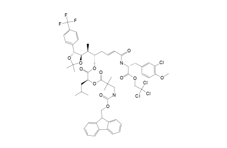 SECO-UA-[ACETONIDE]-C(4')-TRIFLUOROMETHYL-CRYPTOPHYCIN-52