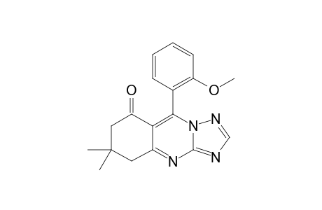 9-(2'-METHOXYPHENYL)-6,6-DIMETHYL-6,7-DIHYDRO-5H-[1,2,4]-TRIAZOLO-[5,1-B]-QUINAZOLIN-8-ONE