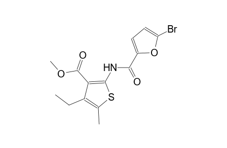 methyl 2-[(5-bromo-2-furoyl)amino]-4-ethyl-5-methyl-3-thiophenecarboxylate
