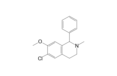 6-Chloro-7-methoxy-N-methyl-1-phenyl-3,4-dihydroisoquinoline