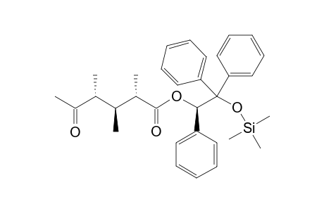 (2S,3S,4R)-2,3,4-Trimethyl-5-oxo-hexanoic acid (R)-1,2,2-triphenyl-2-trimethylsilanyloxy-ethyl ester