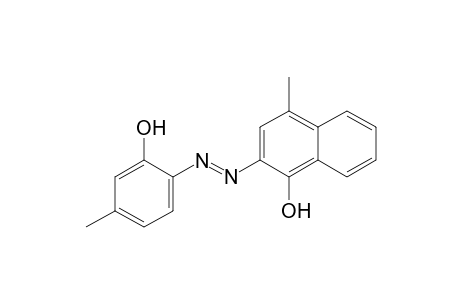 1-Naphthalenol, 2-[2-(2-hydroxy-4-methylphenyl)diazenyl]-4-methyl-