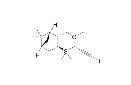 3-iodanylprop-2-ynyl-[(1R,3S,4R,5S)-4-(methoxymethyl)-6,6-dimethyl-3-bicyclo[3.1.1]heptanyl]-dimethyl-silane