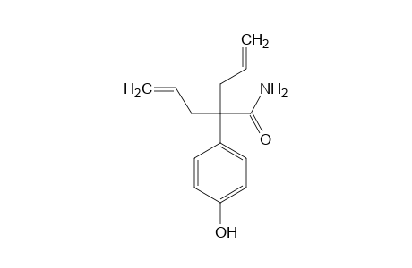 2-ALLYL-2-(p-HYDROXYPHENYL)-4-PENTENAMIDE