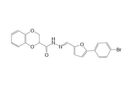 1,4-benzodioxin-2-carboxylic acid, 2,3-dihydro-, 2-[(E)-[5-(4-bromophenyl)-2-furanyl]methylidene]hydrazide