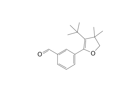 4-tert-Butyl-5-(3-formylphenyl)-3,3-dimethyl-2,3-dihydrofuran