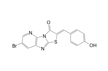 thiazolo[2',3':2,3]imidazo[4,5-b]pyridin-3(2H)-one, 7-bromo-2-[(4-hydroxyphenyl)methylene]-, (2Z)-