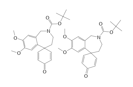TERT.-BUTYL-7,8-DIMETHOXY-4'-OXO-2,3,4,5-TETRAHYDRO-1H-[2]-BENZAZEPINE-5-SPIRO-1'-CYCLOHEXA-2',5'-DIENE-2-CARBOXYLATE
