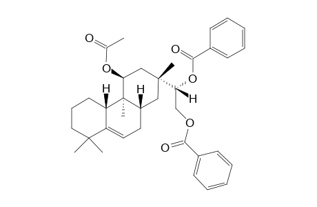 (15R)-11.beta.-Acetoxy-15,16-(dibenzoyloxy)-ros-5-ene