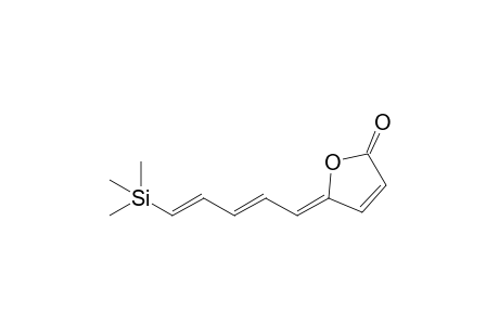 (Z)-5-[(2E,4E)-5-Trimethylsilyl-2,4-pentadienylidene]-5H-furan-2-one