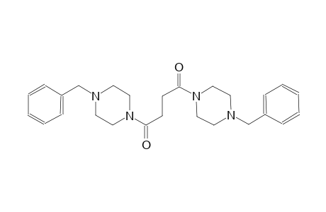 1-benzyl-4-[4-(4-benzyl-1-piperazinyl)-4-oxobutanoyl]piperazine