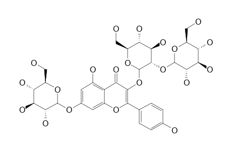 KAEMPFEROL-3-O-[GLUCOPYRANOSYL-(1'''->2'')-GLUCOSIDE]-7-O-GLUCOSIDE