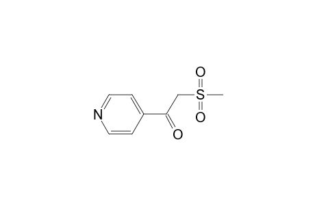 2-Mesyl-1-(4-pyridyl)ethanone