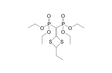 Tetraethyl 2,2-(propylidenedithio)ethenediylidenebisphosphonate