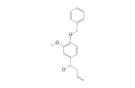 1-(4-BENZYLOXY-3-METHOXYPHENYL)-BUT-3-EN-1-OL