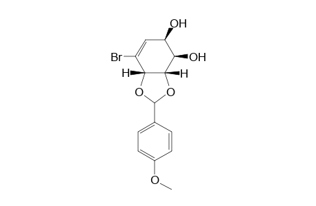 (3aS,4R,5R,7aS)-7-bromo-2-(4-methoxyphenyl)-3a,4,5,7a-tetrahydrobenzo[d][1,3]dioxole-4,5-diol