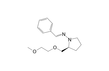 (S)-1-(Benzylidenamino)-2-(2-methoxyethoxymethyl)pyrrolidine