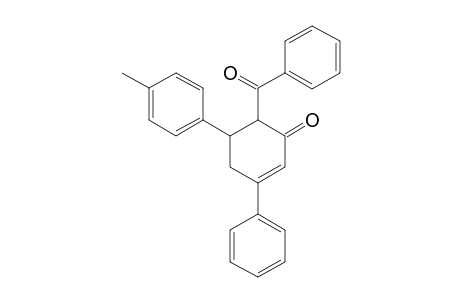 6-benzoyl-3-phenyl-5-p-tolyl-2-cyclohexen-1-one