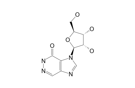 3-BETA-D-RIBOFURANOSYL-IMIDAZO-[4.5-D]-PYRIDAZIN-4(5H)-ONE