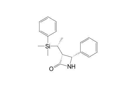 (3R,4R)-3-[(1R)-1-[dimethyl(phenyl)silyl]ethyl]-4-phenyl-azetidin-2-one