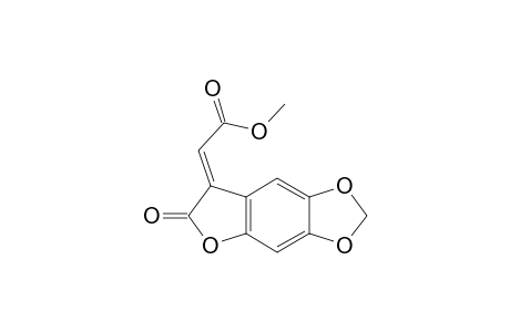 Methyl (2E)-(6-oxofuro[2,3-f][1,3]benzodioxol-7(6H)-ylidene)acetate