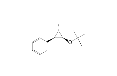 2-trans-3-cis-1-tert-Butoxy-2-methyl-3-phenylcyclopropyane