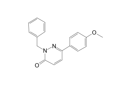 2-Benzyl-6-(4-methoxyphenyl)pyridazin-3-one