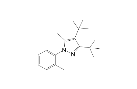 3,4-bis(t-Butyl)-1-(o-tolyl)-5-methyl-1H-pyrazole