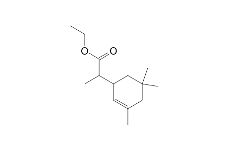 2-(3,5,5-trimethylcyclohex-2-en-1-yl)propionic acid ethyl ester