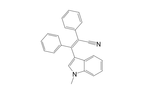 (z)-3-(1-Methyl-3-indolyl)-2,3-diphenyl-2-propenenitrile