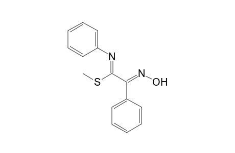 S-Methyl .alpha.-(hydroxyimino)-N-phenylphenylthioglyoxyimadate