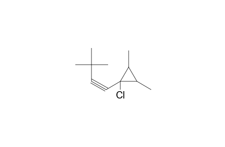 1-(1-Chloro-2,3-dimethylcyclopropyl)-3,3-dimethyl-1-butyne