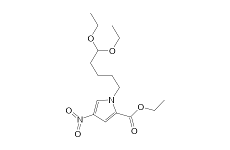 Ethyl 1-(5,5-Diethoxypentyl)-4-nitro-2-pyrrolecarboxylate