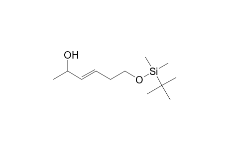 3-Hexen-2-ol, 6-[[(1,1-dimethylethyl)dimethylsilyl]oxy]-