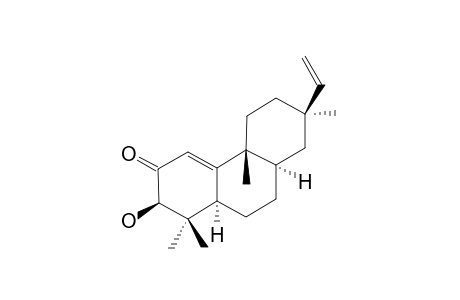 HUGOROSENONE;3-BETA-HYDROXY-1(10),15-ROSADIEN-2-ONE