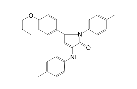 2H-pyrrol-2-one, 5-(4-butoxyphenyl)-1,5-dihydro-1-(4-methylphenyl)-3-[(4-methylphenyl)amino]-