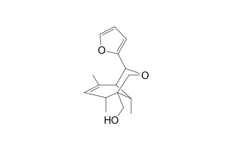 [4-(2-Furyl)-6,8,9-trimethyl-3-oxabicyclo[3.3.1]non-6-en-1-yl]methanol