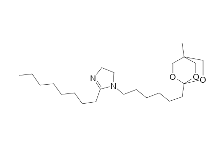 1H-Imidazole, 4,5-dihydro-1-[6-(4-methyl-2,6,7-trioxabicyclo[2.2.2]oct-1-yl)hexyl]-2-octyl-