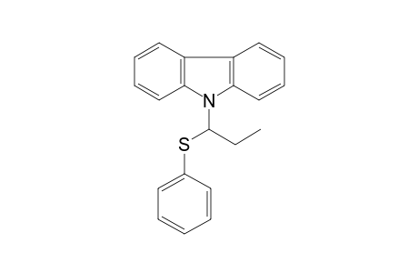 9-(1-phenylsulfanylpropyl)carbazole