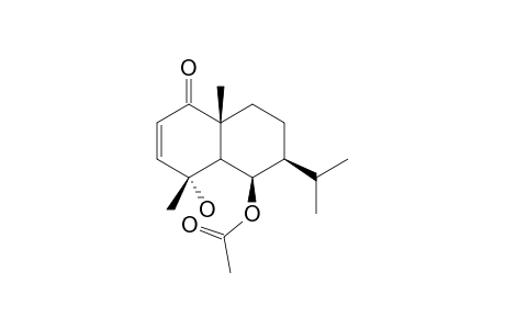 6.beta.-(Acetoxy)-4.alpha.-hydroxyeudesm-2-en-1-one